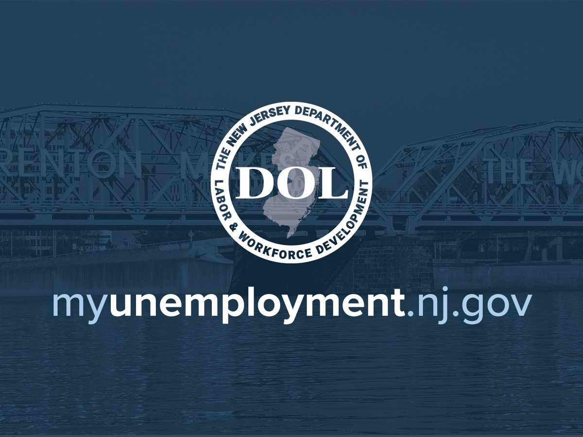 NJ Labor Department tweet media