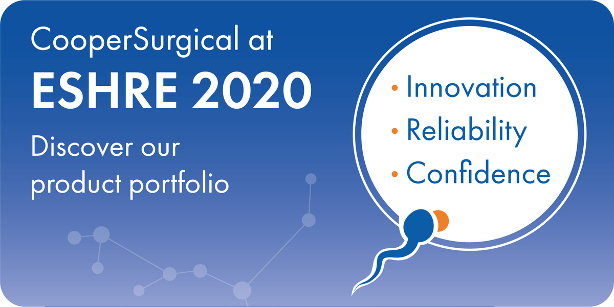 coopersurgical's tweet photo. #ESHRE2020 is nearly here! At our stand, you can find out how #RIWitness can facilitate social distancing and how #PGTai 2.0 can help select high-quality embryos. To chat about any of our products, why not book a virtual 1:2:1 meeting at the show? Don't miss out, book your place! https://t.co/o2RaszUHFq