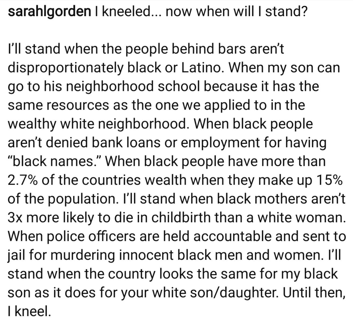 "I kneeled... now when will I stand?" - <a href="/sarahlgorden/">Sarah Gorden</a>