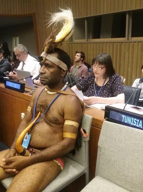 West papua deegate at U.N. Headquarters, NY

This says a lot. Because we are nobody to define how things “should” work.