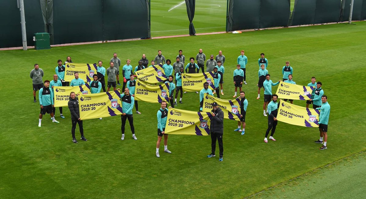 Liverpool won the league in case you didn't know. <a href="/LFC/">Liverpool FC</a>