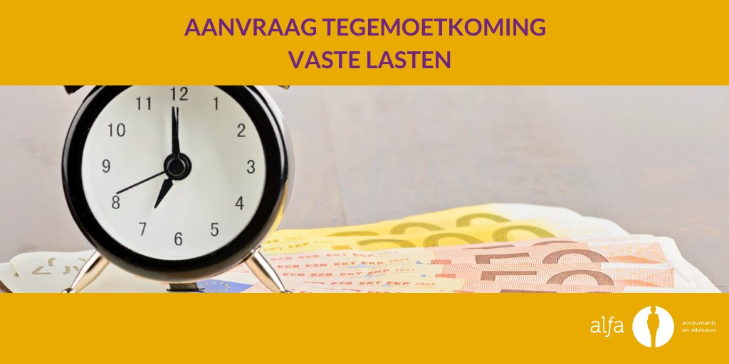 AlfaAccountants's tweet image. Vanaf dinsdag 30 juni om 12 uur kun je de Tegemoetkoming Vaste Lasten (TVL) aanvragen. Wat zijn de voorwaarden voor de aanvraag? Hoeveel steun kun je ontvangen? Lees alles over de regeling en de aanvraag op alfa.nl/actueel/aanvra…