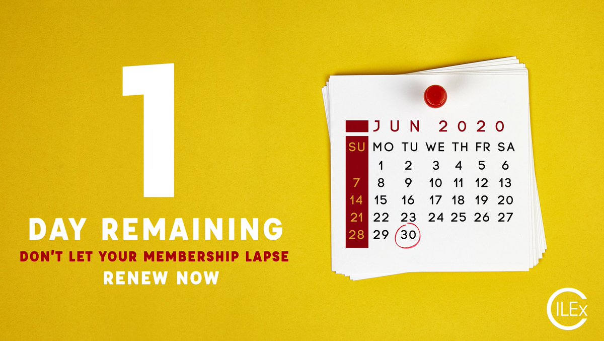 CILExDevon's tweet photo. Renew your membership now by clicking here: https://t.co/NS2N0Brkw7 and share with your CILEx network! #CILEx #CILExHelp #CILExLawyer #Professionalstatus @CILExLawyers https://t.co/rVpwGFw2Xg