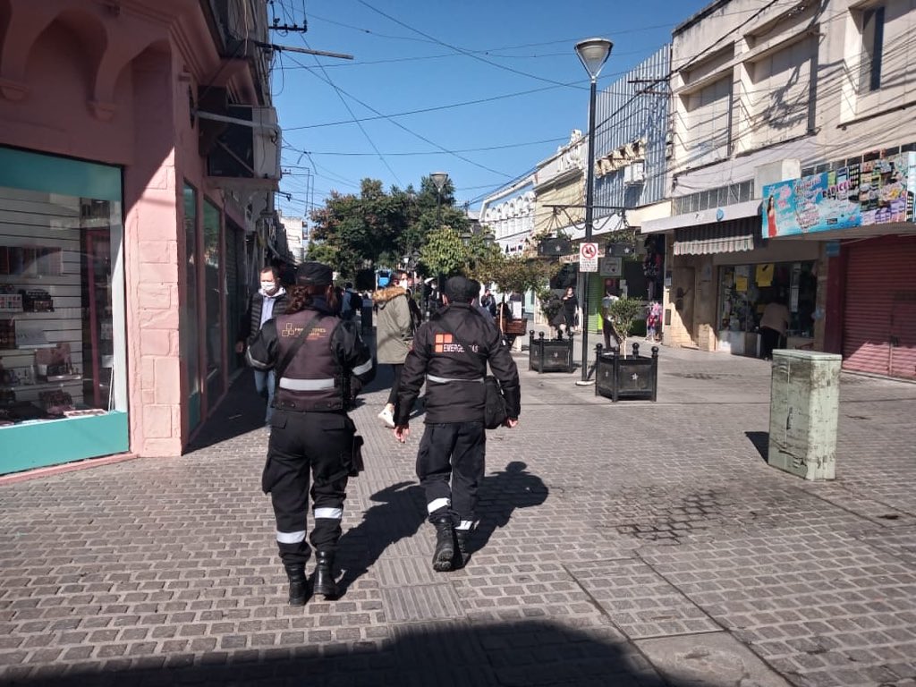 control municipalidad  ciudad centro protocolo peatonal ciudad