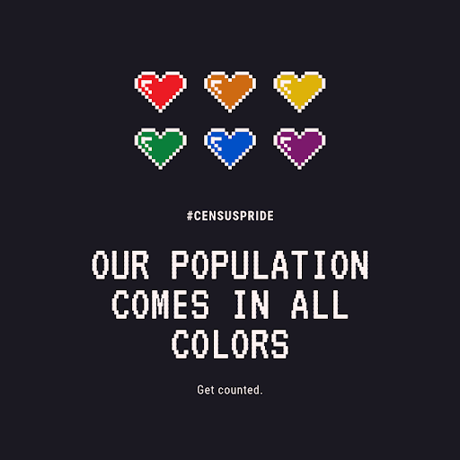 RAILSLibraries's tweet photo. ●In honor of Pride Census Day, let’s make sure that our LGBTQ+ community is seen, heard, and counted. Take the Census today! https://t.co/kIlM9eCTz4 #MakeILCount #QueerTheCensus #BeYouBeCounted https://t.co/Mh03RJZGy8