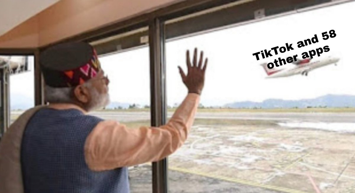 _vaibhav_19's tweet photo. #TikTok
#tiktokbanindia 
@narendramodi sending them back to their original country😂 https://t.co/9Za85peXoY