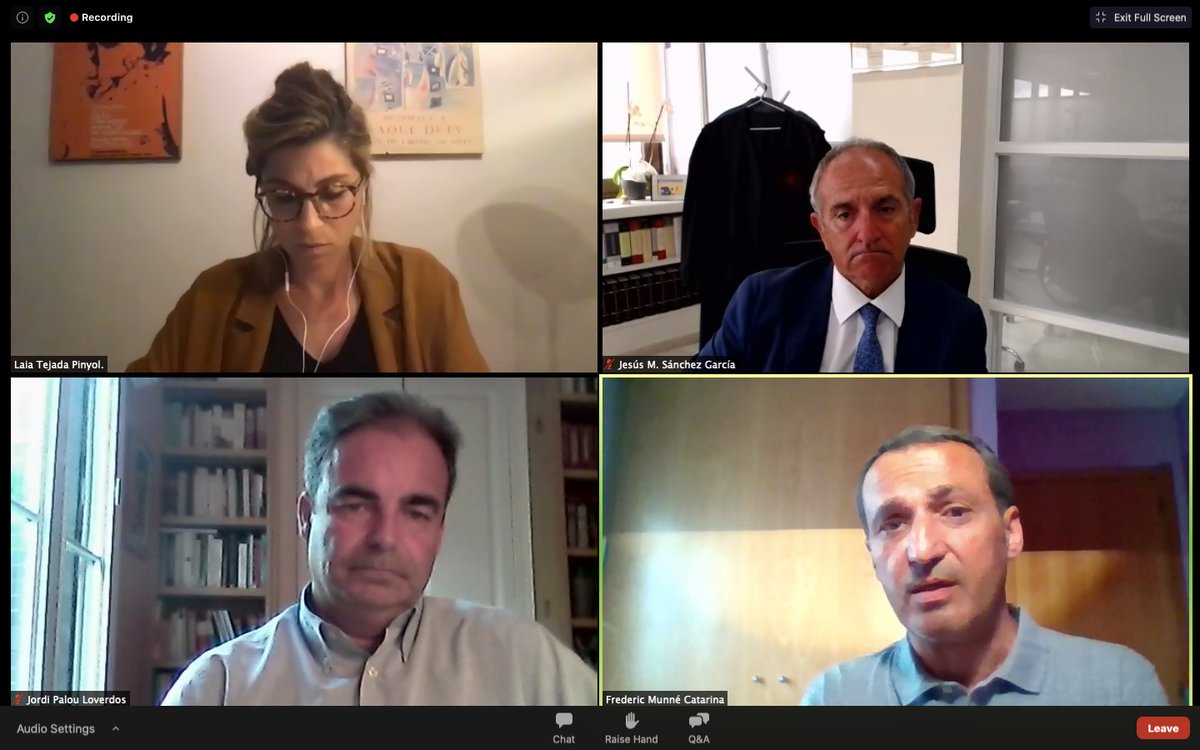 Darrera conferència d'avui al #VCongrésAdvocaciaBCN: 'Es respecten els drets humans per part dels estats en temps de pandèmia?' en parlem amb el secretari ICAB <a href="/JesusFamilex/">Jesús Sánchez García</a>, l'advocada <a href="/LaiaTejada/">Laia Tejada Pinyol</a> , l'advocat Jordi Palou i el diputat <a href="/MunneFrederic/">Frederic Munné</a>. congresadvocaciabcn.cat/dilluns-29-06-…