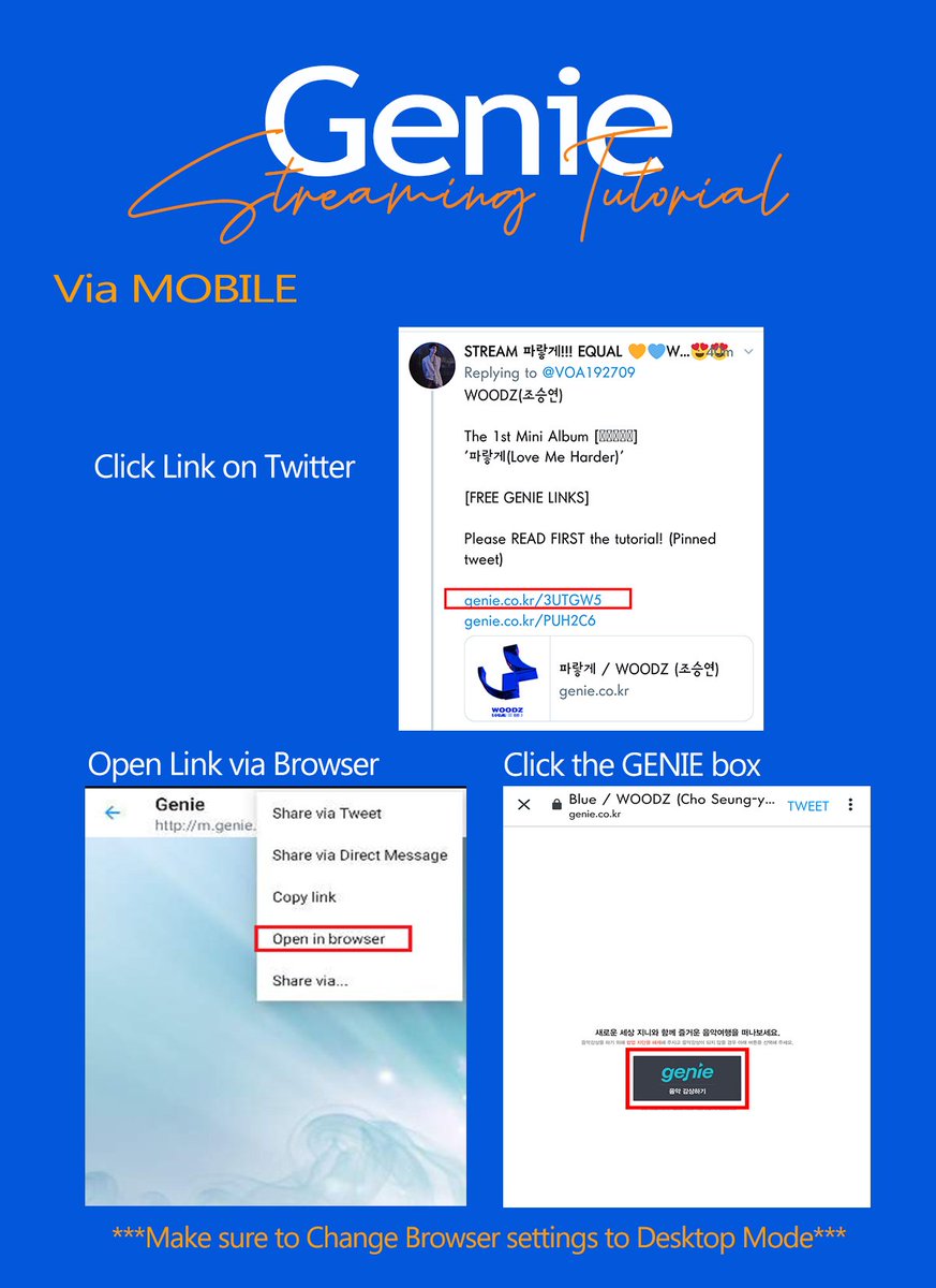 Here's a DETAILED INSTRUCTION on HOW to use FREE GENIE LINKS!USING MOBILE PHONEI will post more links if all the links are used up!Fighting~