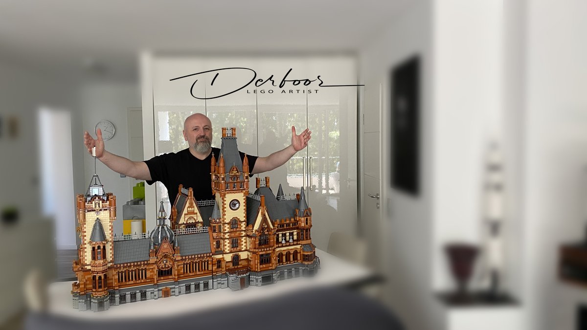 Frank_Boor's tweet photo. Schloss Drachenburg - The Dragon Castle

- Built over 31,000 LEGO Bricks
- 19 days of actual build time 

More pics: 

https://t.co/jHkw5X7APd https://t.co/VsofpgbVHO