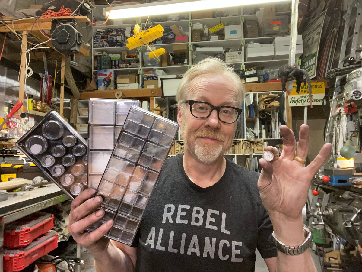donttrythis's tweet photo. Today's show and tell focuses on the tiny parts containers that @testedcom fan and watchmaker Nate Bartush sent me after seeing my @EaglemossLtd build. (He also sent some tiny screws that are so small I couldn't see them at first)! Thank you, Nate! https://t.co/YntIm40ewx https://t.co/VgHjXG6uHB