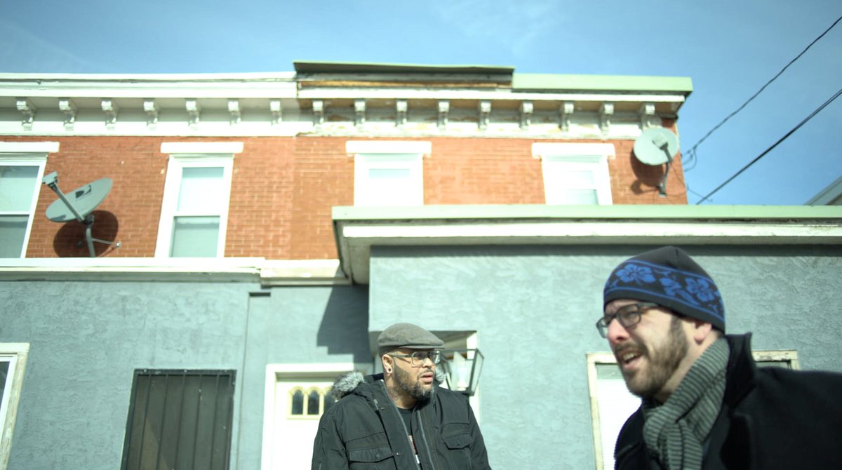 ANKOSfilms's tweet photo. On location with @lennyaduncan and @crazypastor, in Philadelphia at Lenny’s childhood home, 2018. https://t.co/mhXKC5W3to