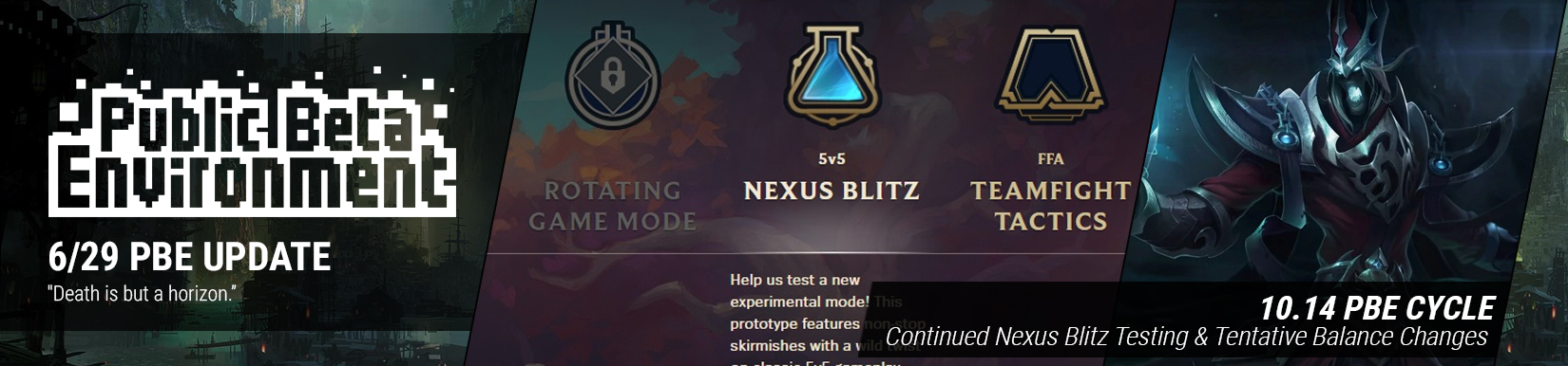 moobeat on X: 6/29 PBE Update: Continued Nexus Blitz Testing