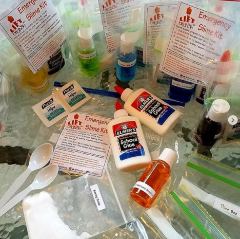 Lance (<a href="/lwwatx/">Lance</a>) delivered 170 slime kits to <a href="/dellchildrens/">Dell Children's</a> Child Life Services this morning. Josie met us out front and said with things still being serious for kids with compromised immune systems, these kits should supply some much needed relief.

Thanks for your support!