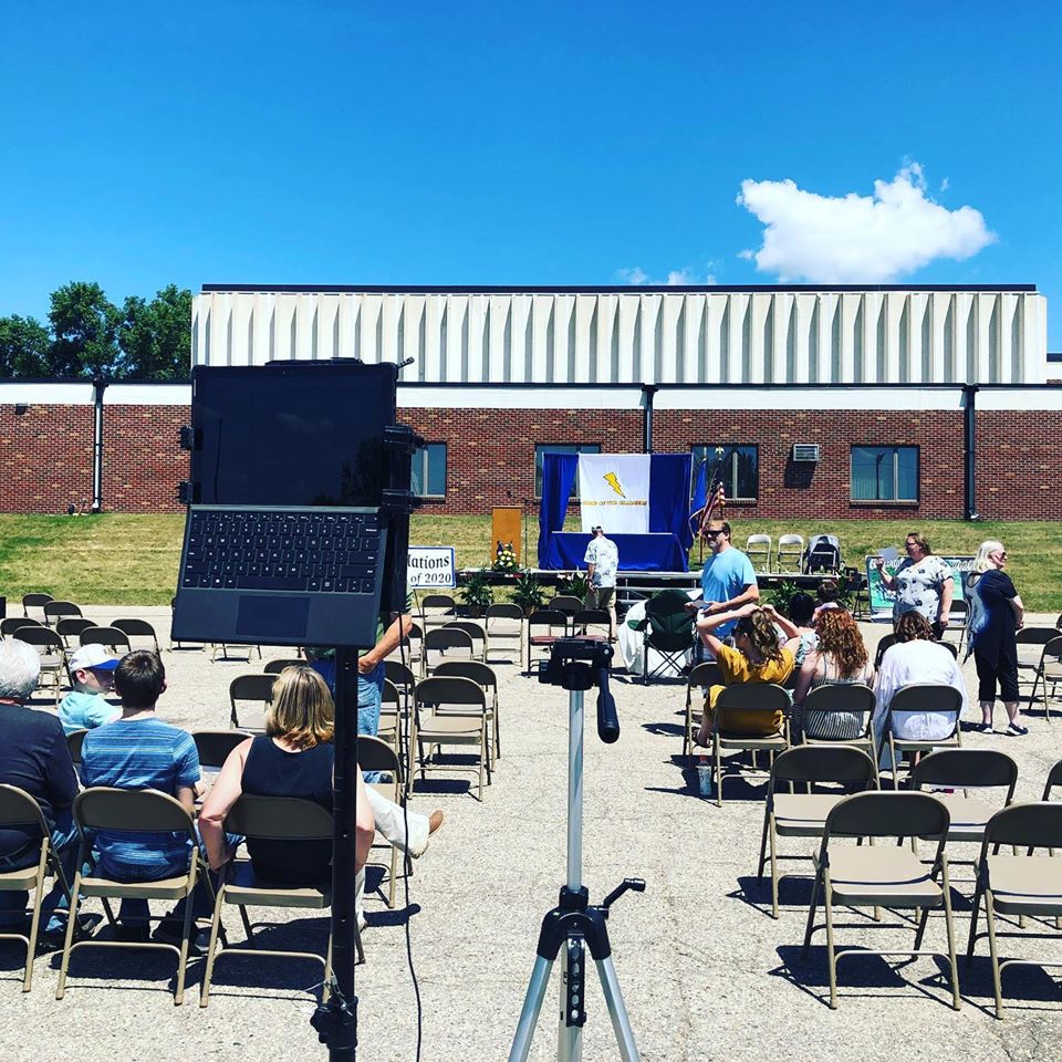 Gardonville's tweet image. Congrats class of 2020! 🎓 This weekend we helped the Brandon-Evansville School stream their Facebook Live Graduation Ceremony. Watch the replay later this week on our local access channel! Details to come. #coopsbuildcommunity #ruraliscool