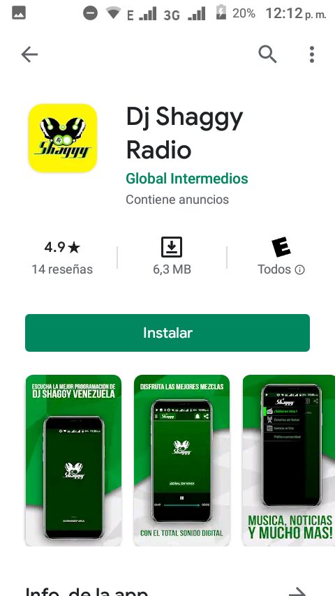 Dj de Venezuela on Twitter: la nueva aplicación de "Dj Shaggy Radio" el siguiente enlace de "Google Play": https://t.co/BVPX2oLVPo Escucha nuestra programación 24 horas, 365 del año. Ademas,