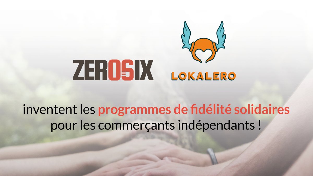 Zerosix_FR's tweet photo. A l'instar de quelques grandes enseignes, les commerçants indépendants peuvent désormais eux aussi avoir des programmes de fidélité solidaires, grâce à @Zerosix_FR et @lokalero: https://t.co/Kv8pwkFlZP #programmesolidaire #donlocal https://t.co/jRLnQmkJWF