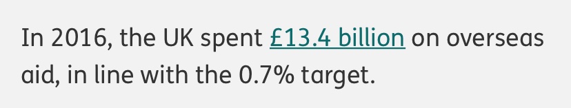 We could cut foreign aid. That might be an idea. We spend more on foreign aid than we do on Police in England & Wales.  https://fullfact.org/economy/uk-spending-foreign-aid/