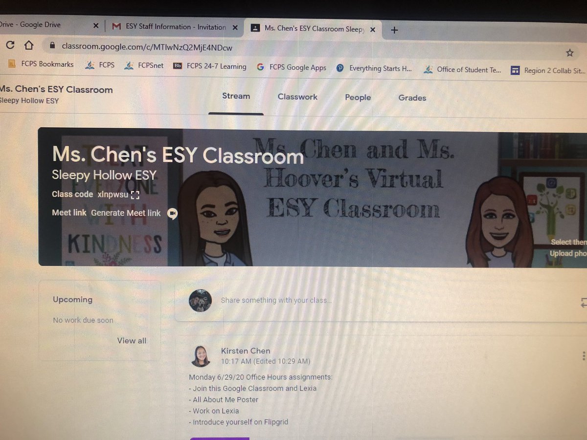 lmodonovan's tweet image. My face hurts from smiling so much!  Today was our first day with students at #shesesy and our teachers rocked it!  They recorded their sessions and I LOVED seeing/hearing the excitement, learning, and teaching! ESY teachers are something special!❤️