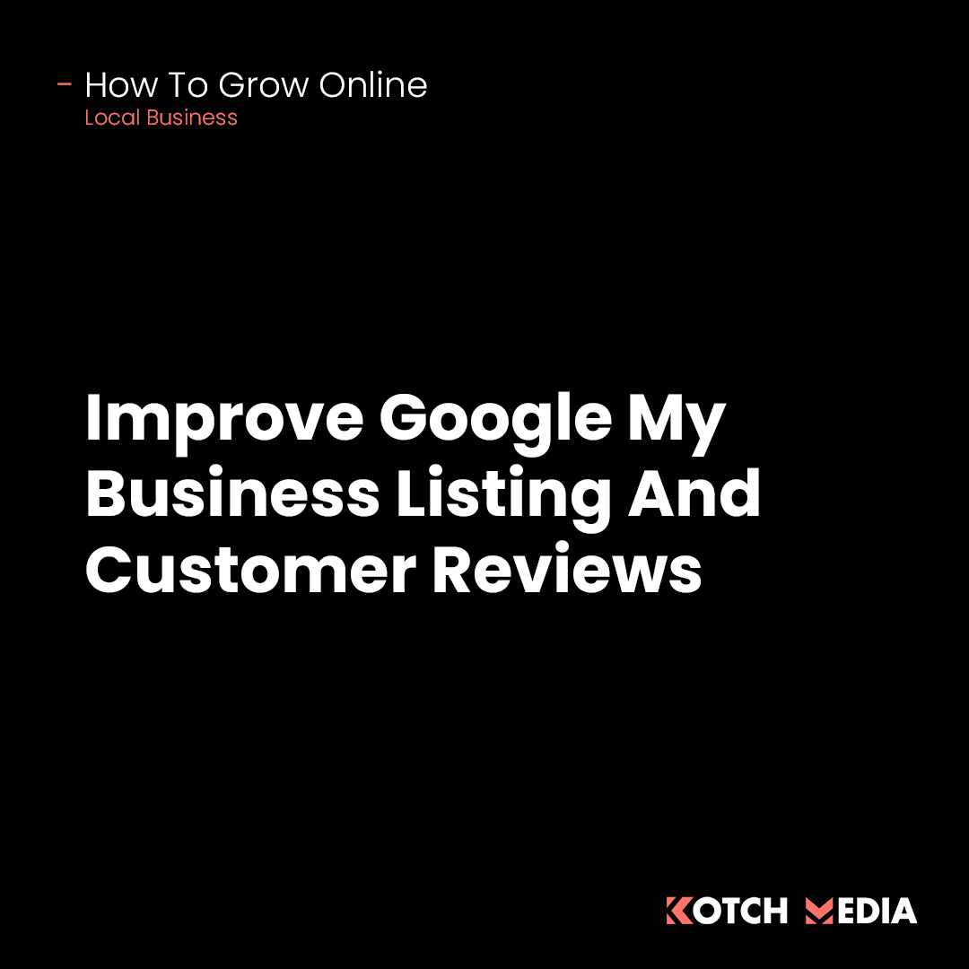 KotchMedia's tweet photo. Your online reputation as a small business owner could be the deciding factor when a prospective customer is searching for your product/service. With Google My Business, you have a level of control when it comes to managing how people perceive your business. 

#digitalmarketing https://t.co/sBrWPiijqX
