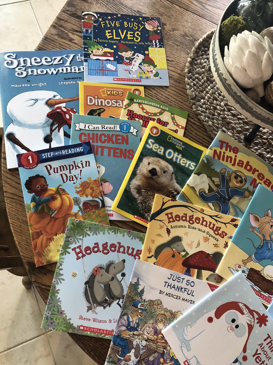 LibraryRuby's tweet photo. These brand new books were just added to our Little Free Library.  Stop by today to get a few.  Remember to record your reading minutes at https://t.co/CiMYDxuEqE. @ShawBulldogs https://t.co/QIr5jz7dMx