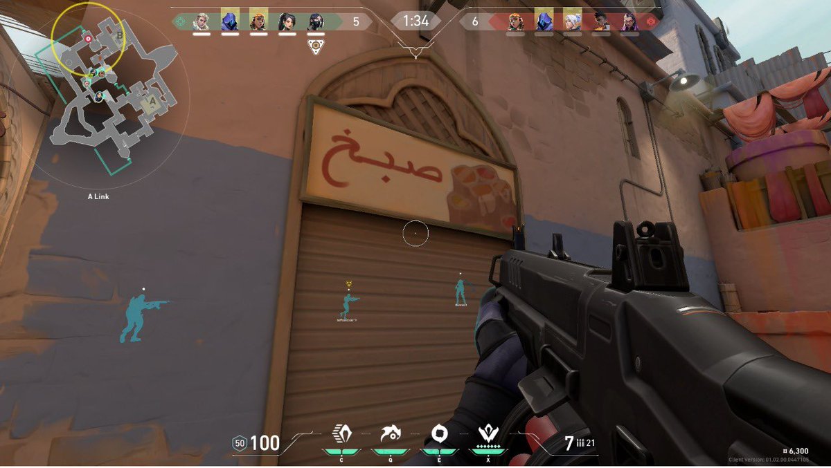 abdullah98alkan's tweet photo. @PlayVALORANT @riotgames was playing valorant and it’s cool, but laughed so hard when saw this "صبخ" which has no meaning by the way and sure you wanted to write "طبخ" “cook” instead, also I think stores don’t write “cook” on their signs must be “restaurant” “مطعم" maybe. https://t.co/CnbaszLIu9