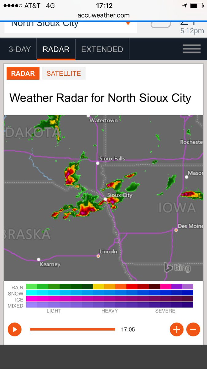 And then in Iowa we hit some very bad weather, passing through Sioux City with tornado warnings going off around us, and cars parked under freeway bridges. It cleared up as we passed the cloudfront and entered Nebraska, and then the thunderstorms returned in Omaha.