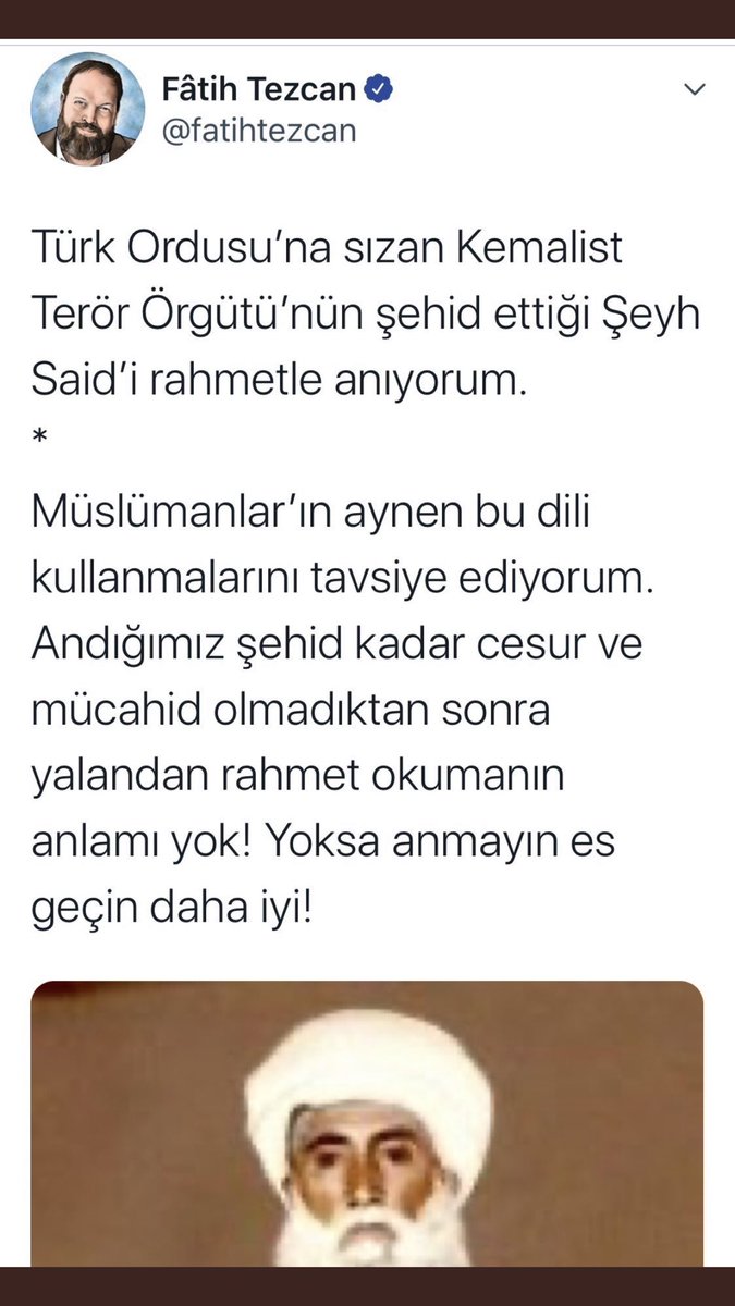Allah bu soytarının ömründen alıp Avustralya’daki koalalara versin inşallah. #FatihTezcan