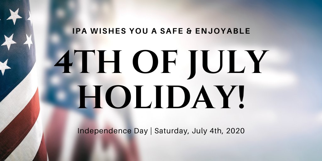 Insuranceproaz's tweet image. Happy 4th of July weekend! This year more than ever, let's remember what it took to build this nation and honor the sacrifices of the people that made it free. Stay safe and be happy. Our office is closed Friday, July 3rd in recognition of Independence Day on Saturday, July 4th.