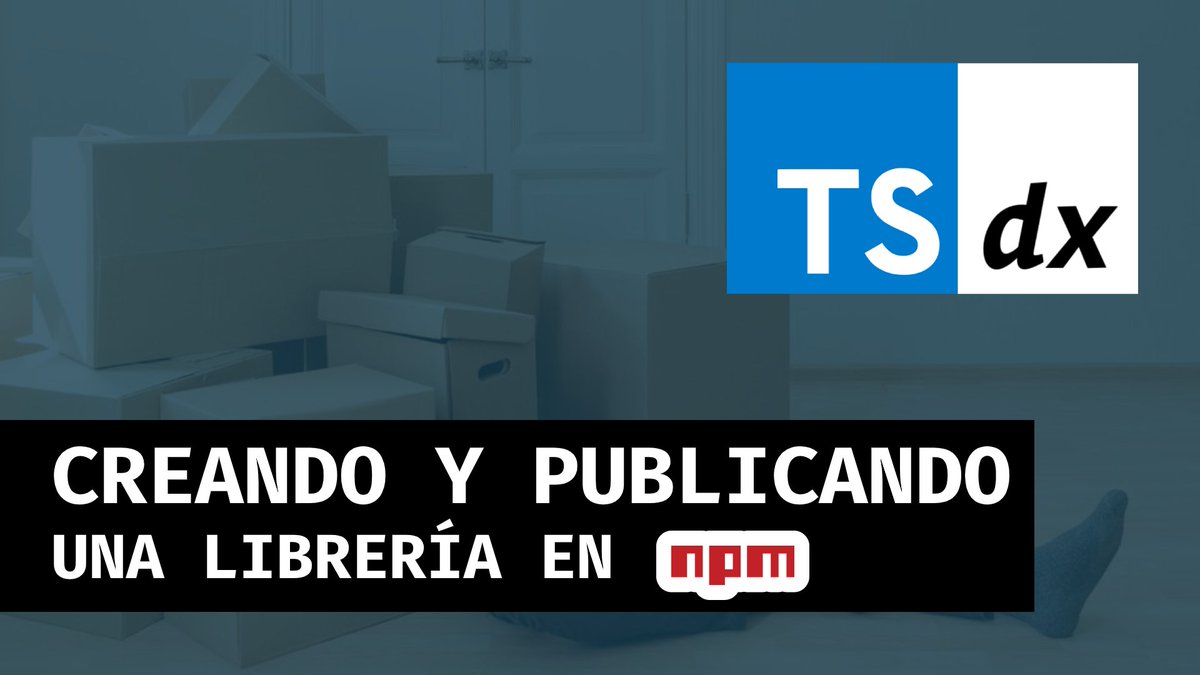 HorusGoul's tweet photo. ¿Te gustaría crear una librería con TypeScript y publicarla en NPM? Échale un vistazo a mi último video en el que aprenderás cómo hacerlo:
👉 https://t.co/cnhlfjaiKz
#typescript #desarrolloweb #webdev #100daysofcode #npm https://t.co/4vulp27m27