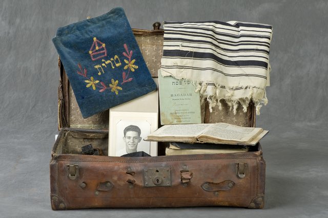 WillardSuitcase's tweet photo. I’ll be participating in a Zoom talk by Ilan Stavans at the Yiddish Book Center this Thursday at 7:00 PM on our new book “What Remains: The Suitcases of Charles F. At Willard State Hospital”. https://t.co/oBFKi0kxD7. Participation limited. #ilanstavans #yiddishbookcenter https://t.co/C68n6JfvGq