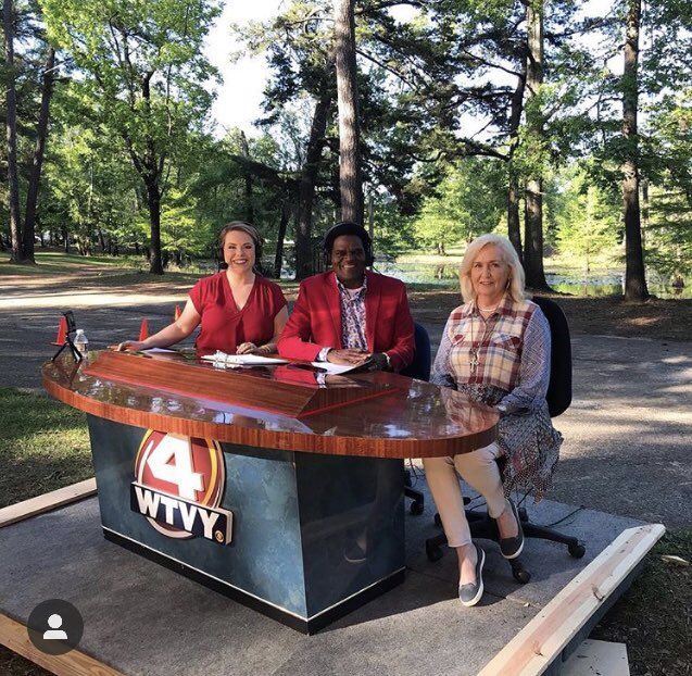 AlabamaKay's tweet image. WTVY Dothan Interview.
