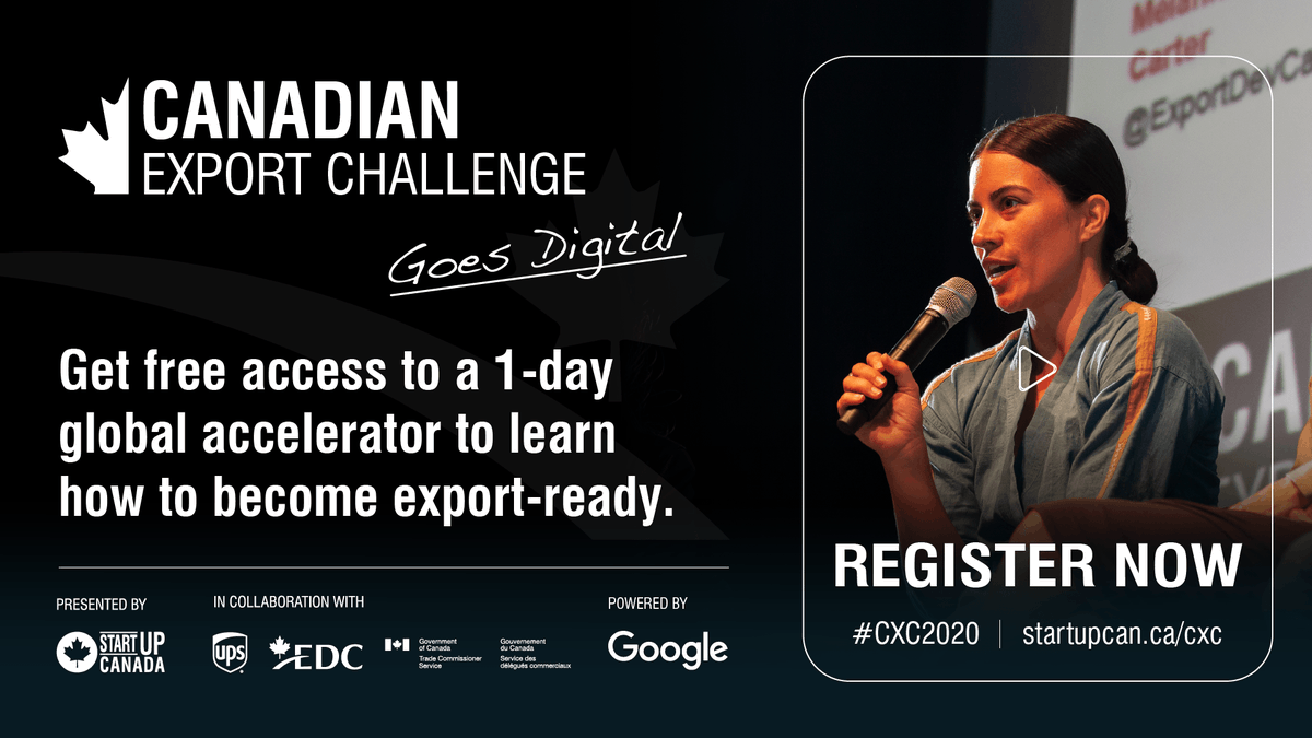 ExportDevCanada's tweet photo. Why wait to apply to #CX2020 when early birds get free access to @FITTNews downloads on essential business topics from how to manage cash flow to how to reduce commercial risk. Apply online now to get started: https://t.co/nm6BGmoTBU https://t.co/aKmPe3bUK4