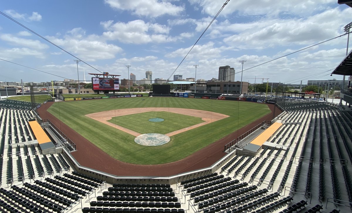 WindSurgeICT's tweet photo. Need something to do during lunch?  Vote for Wichita!  We are holding a slight lead in the Elite 8!  "Retweet" and vote for a chance to take a tour of the ballpark.  We are contacting winners daily!  #SurgeUp
Vote Now: https://t.co/at5OhWrLhA https://t.co/auELOROaNo