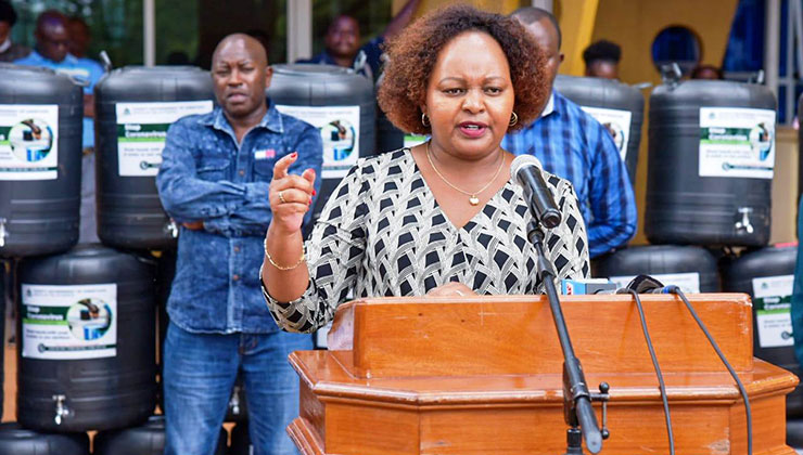 K24Tv's tweet photo. Lawyer’s fees slashed from Ksh60m to Ksh1m, county secretary budget axed as MCAs starve Waiguru of cash https://t.co/p4tP8eInN2 https://t.co/h5CfrDwYDE