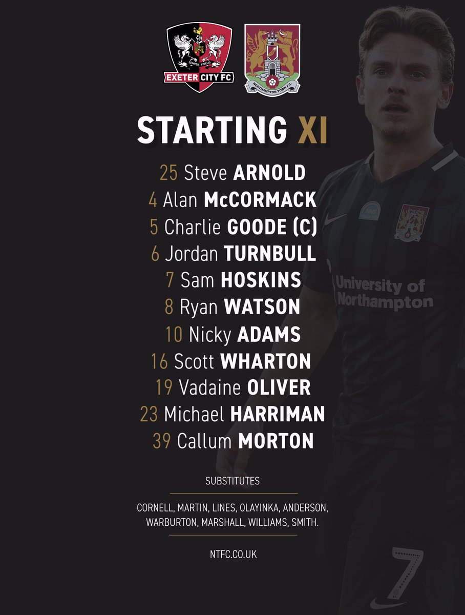 SFutebol16's tweet photo. ▶️ SAÍRAM AS ESCALAÇÕES! Exeter City e Northampton confirmados para a decisão em Wembley! A bola rola às 15:30 no Watch ESPN.
#EXFC #NTFC #SkyBetLeagueTwo #EFLChampionship https://t.co/wQqj8m5731