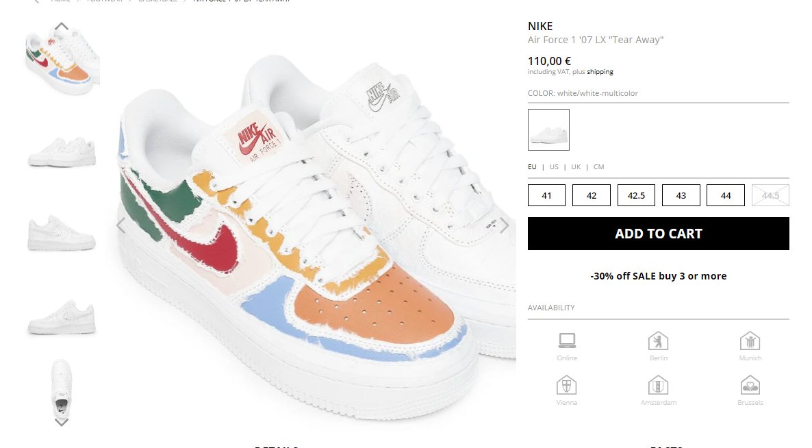 tear away red swoosh