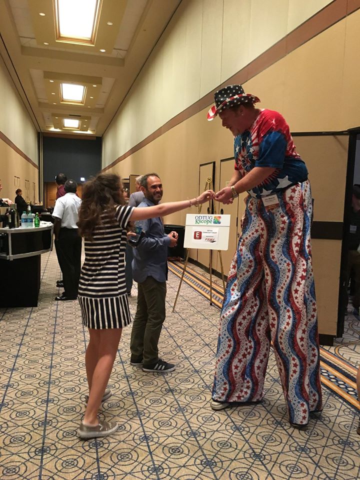 odtug's tweet photo. Everyone having a blast at the ODTUG #Kscope16 Community Night! #KscopeThrowback https://t.co/RphDgLZNBH