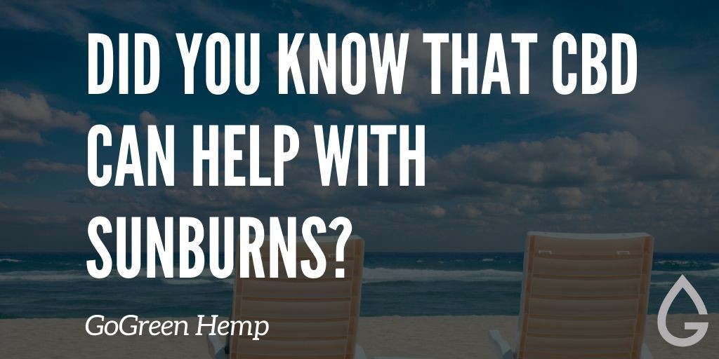 gogreenhemp's tweet photo. With July 4th Weekend right around the corner don't forget to wear proper suncare. Did you know that CBD can help aid the recovery from sunburns? Read more in our latest blog about CBD and suncare 😎
Blog Link: https://t.co/u183yPcYXO

#cbdoil #cbdhemp #sunburn #cbdtopical #cbd https://t.co/8b7Mn1Wxgh