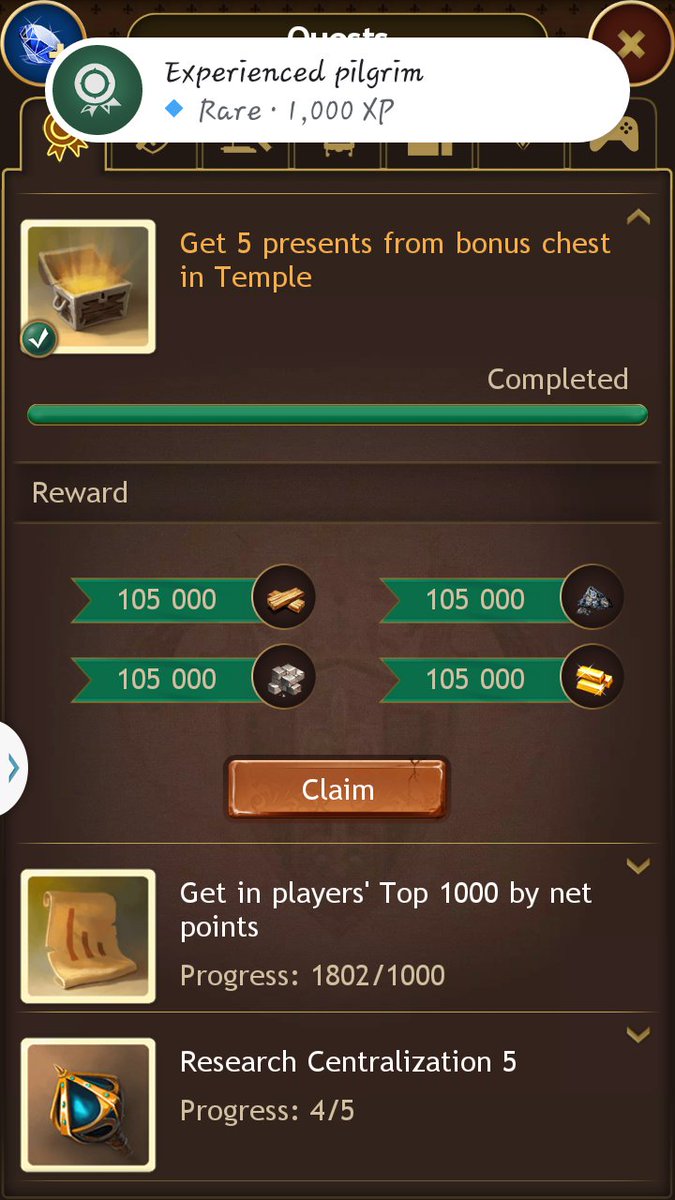 MahdiHosen1's tweet photo. Finally complete the game #SeasonsOfWar. Take 14 days to complete the last achievement 😔😔😔 #SeasonsOfWar #AllAchievmentUnlocked 😍😍😍💪💪💪❤❤❤ https://t.co/qqTHurzuMW
