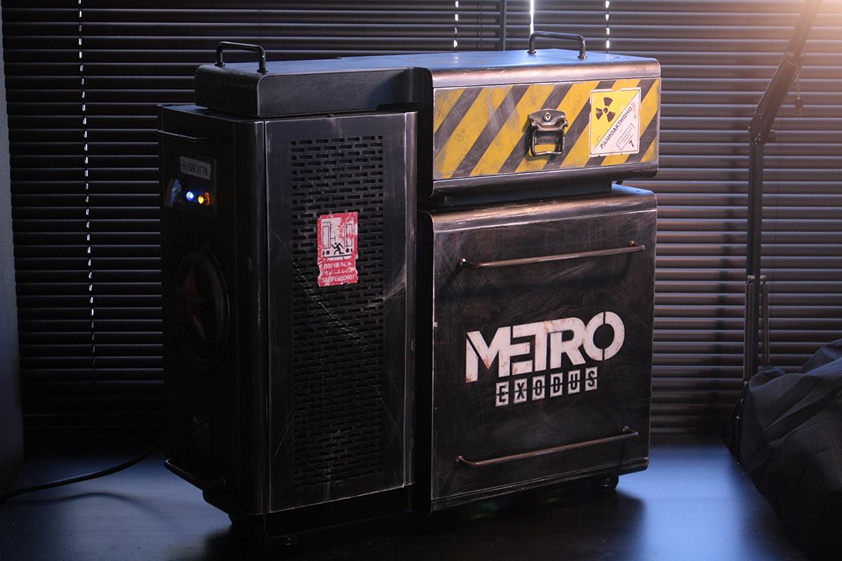 thermalatino's tweet photo. Espectacular modding de nuestro chassis Level 20 ambientado en METRO Exodus hecho por Toru Sekiguchi!
#moddedpc #pcmodding #modding #pcsetup #pcgaming #pcmasterrace #pcmodding #pcmodification #pcmod #gamingsetup #pcsetup #battlestation #ultimategamingpc #workstation #pcgaming https://t.co/K8umUzHzR1