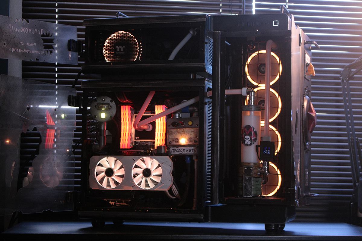 thermalatino's tweet photo. Espectacular modding de nuestro chassis Level 20 ambientado en METRO Exodus hecho por Toru Sekiguchi!
#moddedpc #pcmodding #modding #pcsetup #pcgaming #pcmasterrace #pcmodding #pcmodification #pcmod #gamingsetup #pcsetup #battlestation #ultimategamingpc #workstation #pcgaming https://t.co/K8umUzHzR1