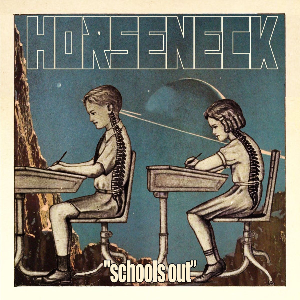 We recorded a cover of “Schools Out” by Alice Cooper during the Fever Dream sessions. It’s out now on all streaming services and you can purchase it through our bandcamp page. #stonermetal #stonerrock #alicecooper #schoolsout #metalmusic #rockandroll