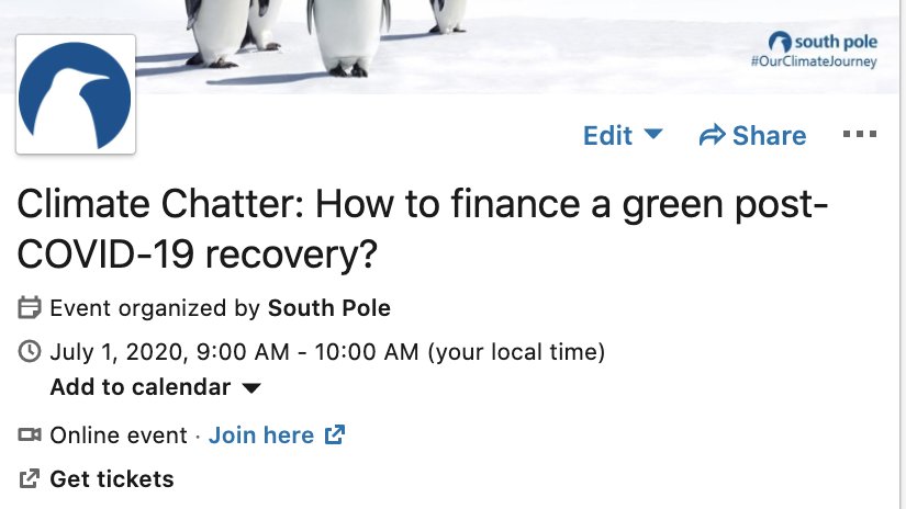 southpoleglobal's tweet photo. The global health crisis has affected all aspects of life and business. Those asking for a #GreenRecovery are becoming louder — but how can we #BuildBackBetter? 

Join us for #ClimateChatter this Wednesday, July 1.

https://t.co/xuXfsX0kyt https://t.co/sa3cuPz4w2