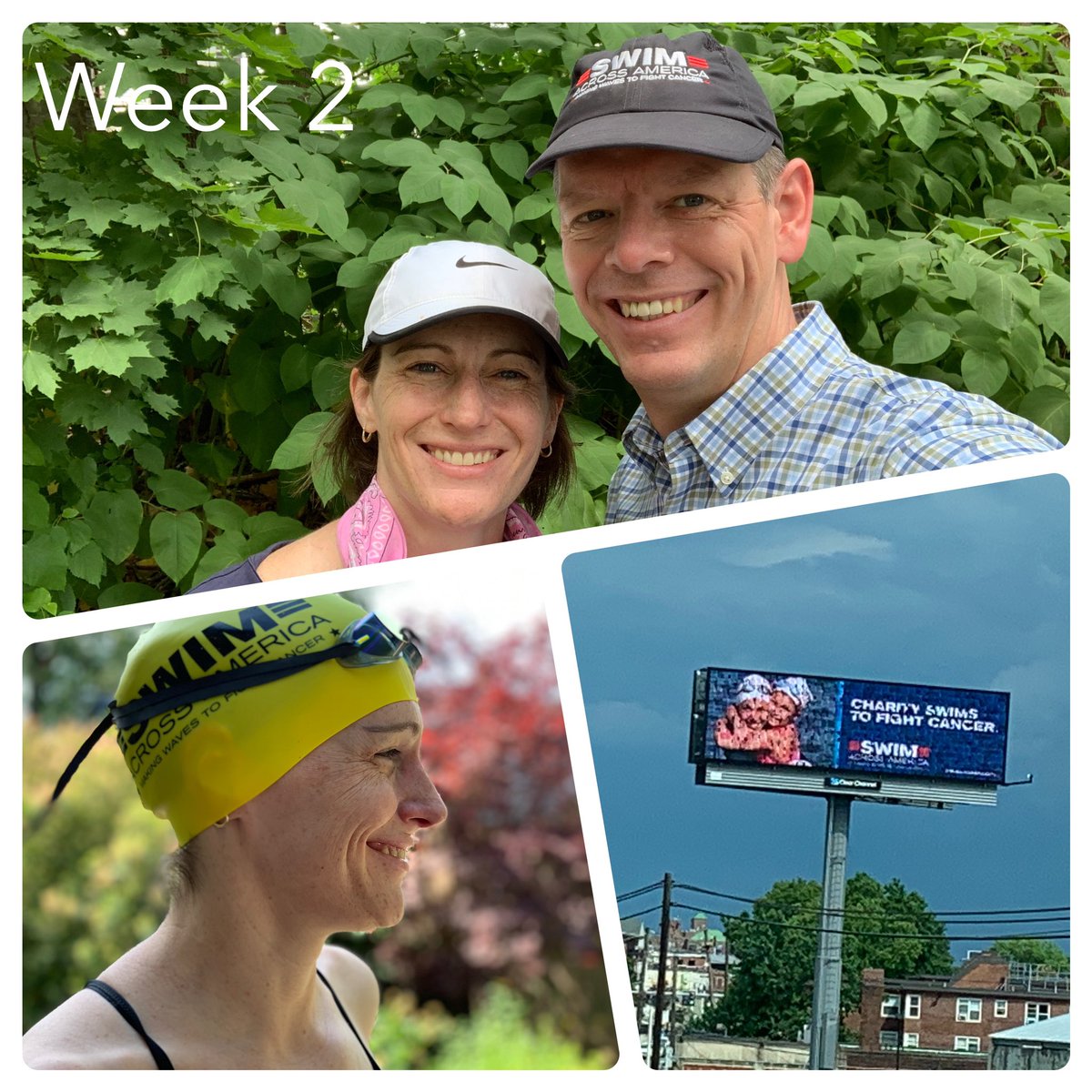 Week 2 of create your own triathlon for <a href="/BostonSAA/">Swim Across America Boston</a> #SAACoastToCoast Challenge: 1) SWIM at Crystal Lake; 2) WALK with <a href="/RickOsterberg/">Rick Osterberg</a> 3) PILGRIMAGE to the Mass Pike to see @SAAswim on <a href="/CCOutdoorNA/">Clear Channel Outdoor</a> digital billboard! #makingwavestofightcancer 
swimacrossamerica.org/goto/jstokes20…