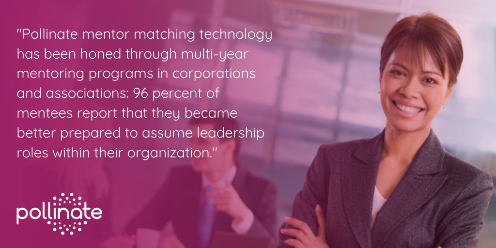 PollinateNet's tweet photo. Learn more about Pollinate mentoring programs at https://t.co/WEn1sfGNK4 🐝

#MentoringWorks #MentoringMonday #MentoringProgram #MentoringPrograms #Mentoring #MyMentor #Mentors #Mentee #OrgEffectiveness #Leadership #LeadershipEffectiveness https://t.co/nffJtraP9M