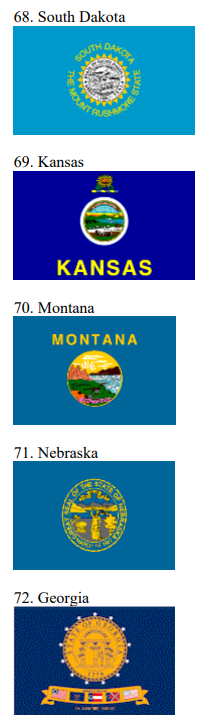  Anyway, NAVA released a comprehensive ranking of state and province flags in 2001 https://nava.org/digital-library/design/surveys/2001-State-Provincial-Flag-Survey.pdf