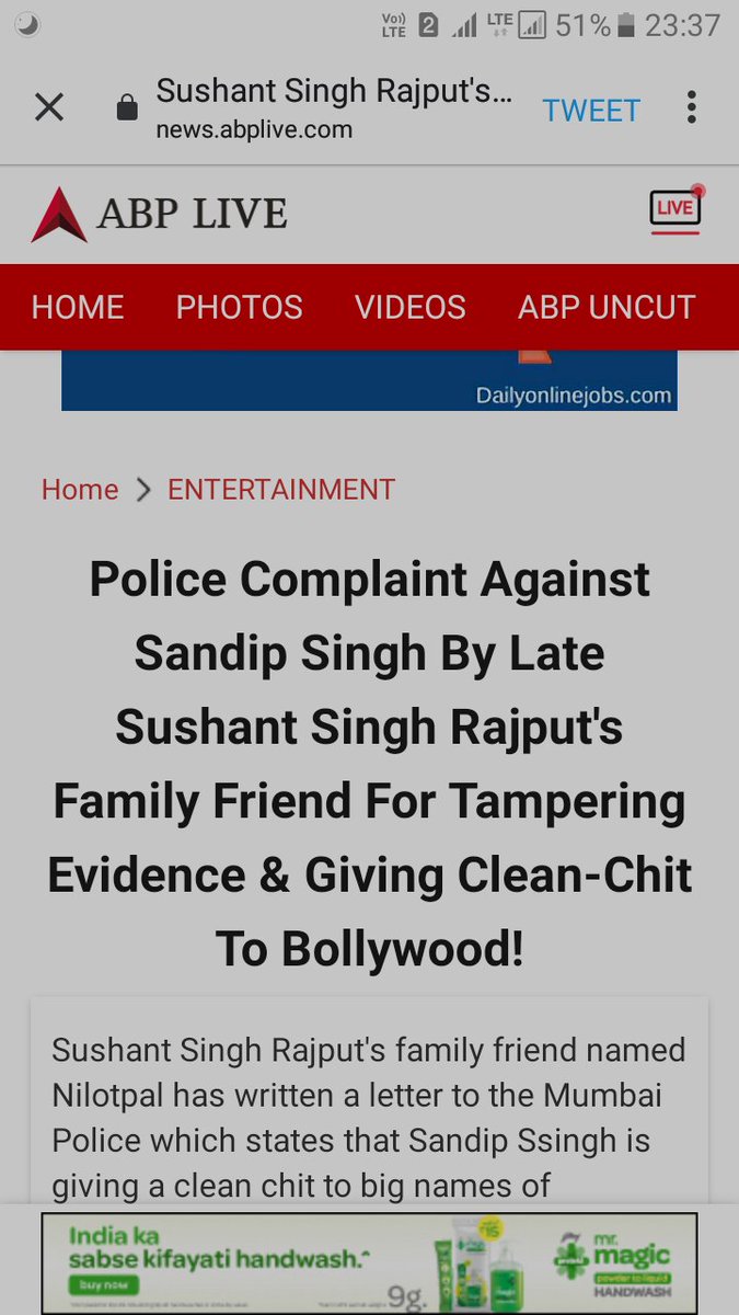 RohitRa97266127's tweet image. I have doubt on sandip. He is also trying to manupulate people by talking about ankita mam and SSR depression. He didn&apos;t asked for cbi inquiery while sekhar sir asked for cbi. He is just promoting his movie on the name of sushant sir
#AmitShahDoJusticeForSushant