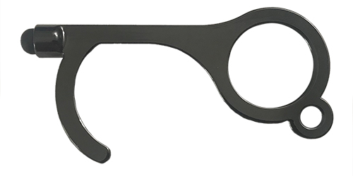 CubicleKeys's tweet image. Avoid direct contact of shared surfaces with this portable keychain stylus tool. Works great on public doors, elevator buttons, ATMs, keypads, light switches, touchscreens and more. Lightweight and durable, made from a solid piece of zinc alloy.

cubiclekeys.com/touchless-door…