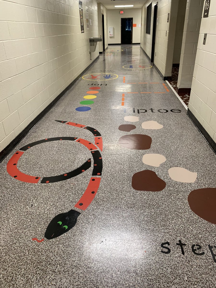 Another sensory walk with <a href="/FitandFunPlay/">Fit and Fun Playscapes</a> reusable stencils. Again looks amazing and super easy. Thank you <a href="/CousinsMiddle/">Cousins MiddleSchool</a>, we know that your students will enjoy it!!