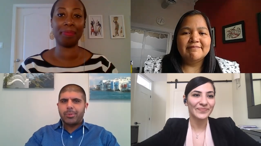 CadFairview's tweet photo. We celebrated #CanadianMulticulturalDay w/ a roundtable discussion on Canadian diversity &amp; inclusivity featuring Emma Asiedu-Akrofi from @jacentre4girls, Cheryl Robinson from @unyayouth &amp; Farah Qasemi from @ascendcanada &amp; led by our own Sahezad Pardhan: https://t.co/RyS5F1zJOn https://t.co/HdDpjUUTqU